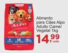 Rossi Supermercado Alimento para Cães Alpo Adulto Carne/ Vegetal oferta