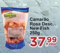 Rossi Supermercado Camarão Rosa Desc. New Fish oferta