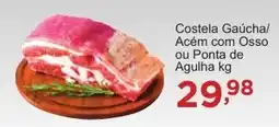 Rossi Supermercado Costela Gaúcha/ Acém com Osso ou Ponta de Agulha oferta