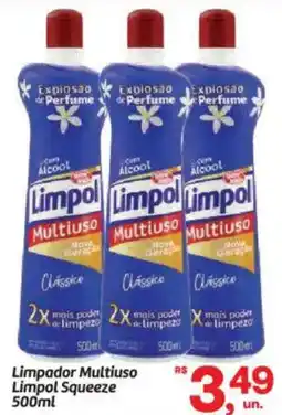 Fort Atacadista Limpador Multiuso Limpol Squeeze oferta