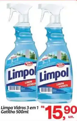 Fort Atacadista Limpa Vidros 3 em 1 Gatilho oferta