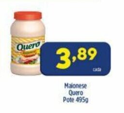 Arena Atacado Maionese Quero pote 495g oferta
