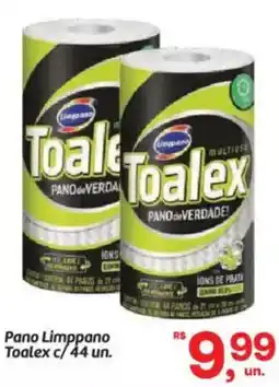 Fort Atacadista Pano Limppano Toalex c/44 un. oferta