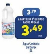 Arena Atacado Agua Sanitaria Barbarex 2L oferta