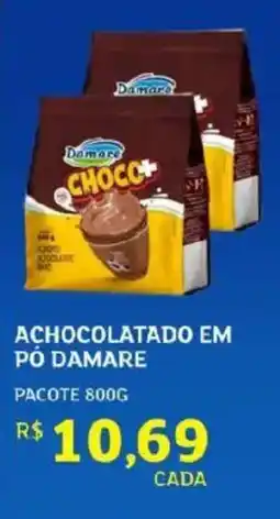 Assaí Atacadista Achocolatado em pó damare pacote oferta