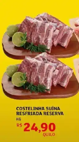 Assaí Atacadista Costelinha suína resfriada reserva oferta
