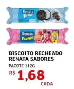 Assaí Atacadista Biscoito recheado renata sabores oferta