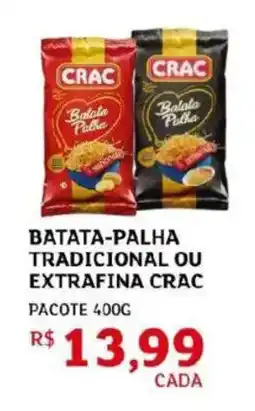 Assaí Atacadista Batata-palha tradicional ou extrafina crac oferta