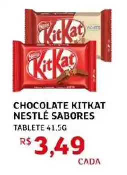 Assaí Atacadista Chocolate kitkat nestlé sabores tablete oferta