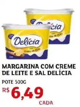 Assaí Atacadista Margarina com creme de leite e sal delícia oferta