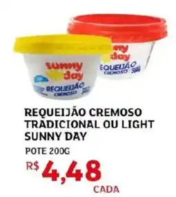 Assaí Atacadista Requeijão cremoso tradicional ou light sunny day oferta