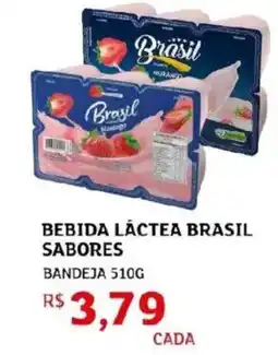 Assaí Atacadista Bebida láctea brasil sabores bandeja oferta