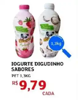 Assaí Atacadista Iogurte digudinho sabores oferta