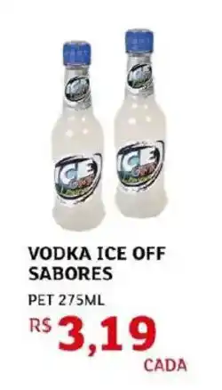 Assaí Atacadista Vodka ice off sabores oferta