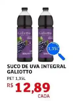 Assaí Atacadista Suco de uva integral galiotto oferta