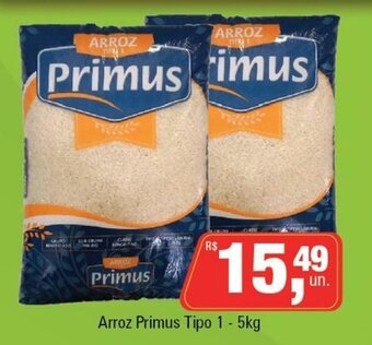 Supermercados Alvorada Arroz Primus Tipo 1 5kg oferta