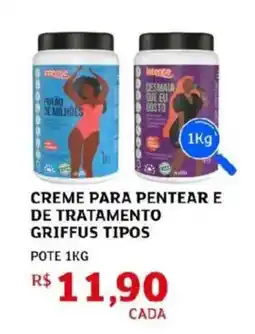 Assaí Atacadista Creme para penteare de tratamento griffus tipos oferta