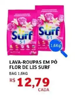 Assaí Atacadista Lava-roupas em pó flor de lis surf bag oferta