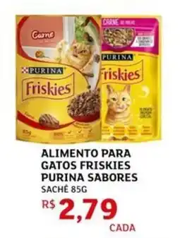 Assaí Atacadista Alimento para gatos friskies purina sabores sache oferta