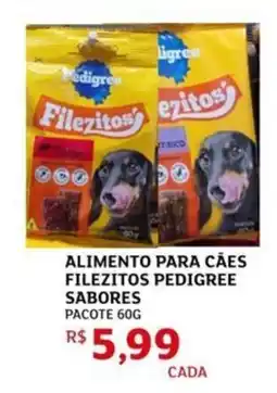 Assaí Atacadista Alimento para caes filezitos pedigree sabores oferta