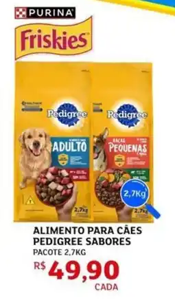 Assaí Atacadista Alimento para caes pedigree sabores oferta