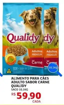 Assaí Atacadista Alimento para caes adulto sabor carne qualidy oferta