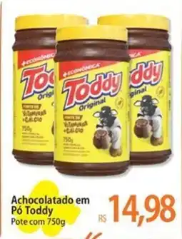 Atacadão Achocolatado em Pó Toddy Pote oferta