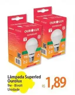 Atacadão Lâmpada Superled Ourolux oferta