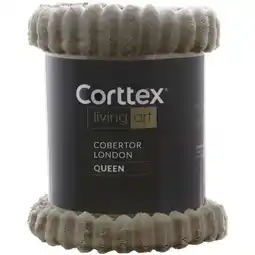 Benoit Cobertor Canelado Queen Corttex London 220 x 240cm oferta
