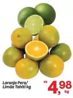 Fort Atacadista Laranja Pera/ Limão Tahiti oferta