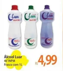 Atacadão Álcool Luar 46°INPM Frasco oferta