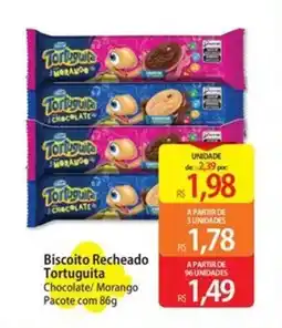Atacadão Biscoito Recheado Tortuguita oferta