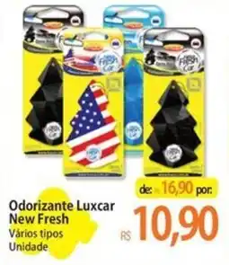 Atacadão Odorizante Luxcar New Fresh Vários tipos Unidade oferta