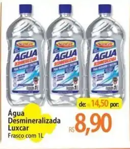 Atacadão Água Desmineralizada Luxcar Frasco oferta