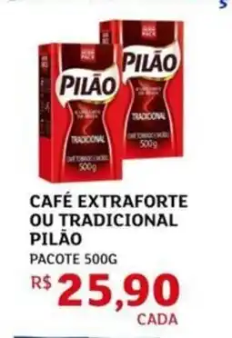Assaí Atacadista Café extraforte ou tradicional pilão oferta