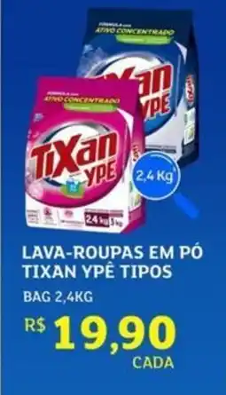 Assaí Atacadista Lava-roupas em pó tixan ypê tipos oferta