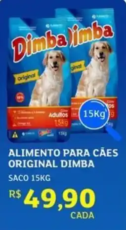 Assaí Atacadista Alimento para caes original dimba oferta