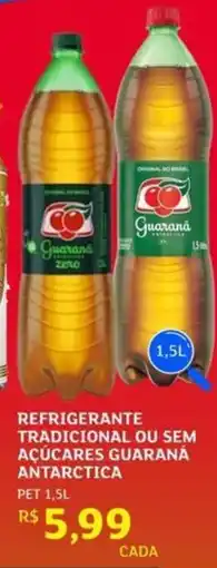 Assaí Atacadista Refrigerante tradicional ou sem açúcares guaraná antarctica oferta