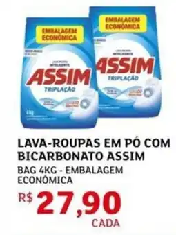 Assaí Atacadista Lava-roupas em pó com bicarbonato assim oferta