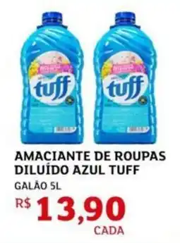 Assaí Atacadista Amaciante de roupas diluído azul tuff galão oferta