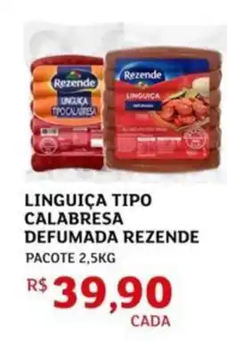 Assaí Atacadista Linguiça tipo calabresa defumada rezende oferta