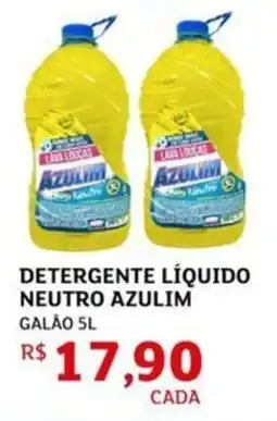 Assaí Atacadista Detergente líquido neutro azulim oferta