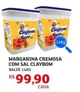 Assaí Atacadista Margarina cremosa com sal claybom oferta