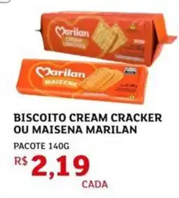 Assaí Atacadista Biscoito cream cracker ou maisena marilan oferta