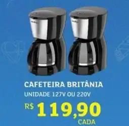 Assaí Atacadista Cafeteira britânia unidade 127v ou 220v oferta