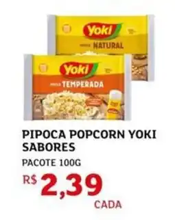 Assaí Atacadista Pipoca popcorn yoki sabores oferta