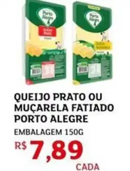 Assaí Atacadista Queijo prato ou muçarela fatiado porto alegre embalagem oferta