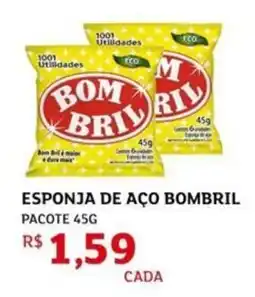 Assaí Atacadista Esponja de aço bombril oferta