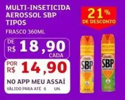Assaí Atacadista Multi-inseticida aerossol sbp tipos oferta
