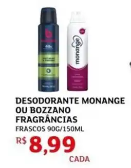 Assaí Atacadista Desodorante monange ou bozzano fragrâncias frascos oferta